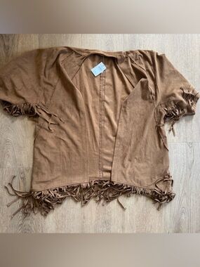 Fringe cardigan